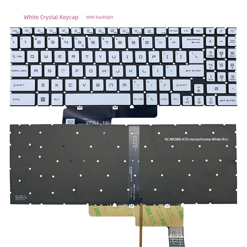 MSI Star Warlord Gf76 Gf66 MS-1582 Gl76 Gl66 MS-17 L1 Ingebouwde toetsenbordverlichting_voghion.com