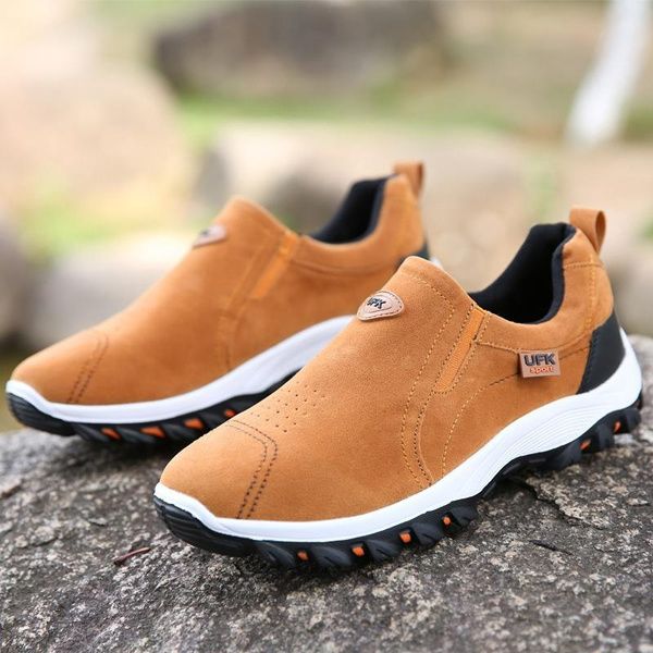 Trendige Wanderschuhe für Herren Kletterschuhe Rutschfeste Wanderschuhe für Herren Wasserdichte Trekking-Sneaker_voghion.com