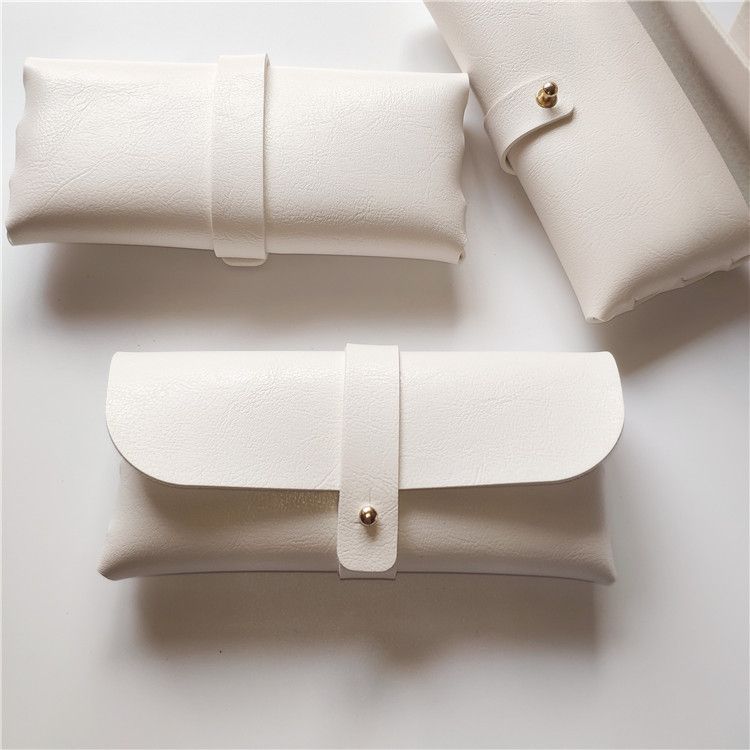 Home & Garden PU Leather Glasses Case Sunglasses Set Soft Bag High Quality Leather Glasses Bag Sunglasses Outer Packaging Bag_voghion.com