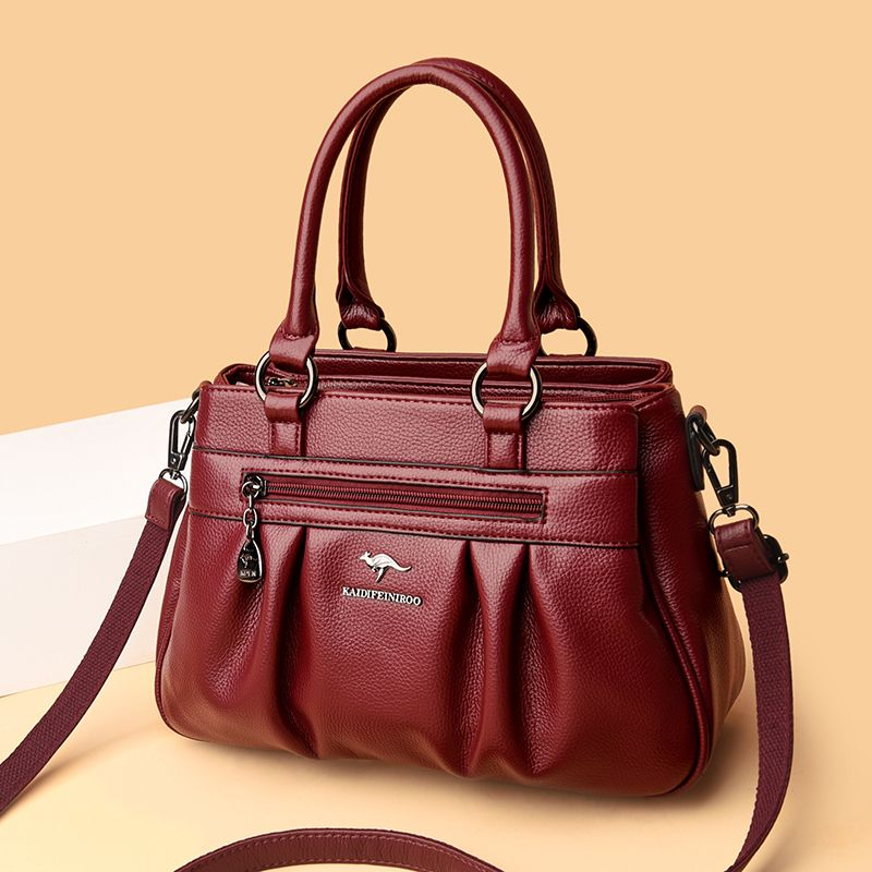 Borse da donna, borse a mano in pelle a 3 strati, borse a mano di grande capacità, borse a tracolla vintage con manico superiore_voghion.com