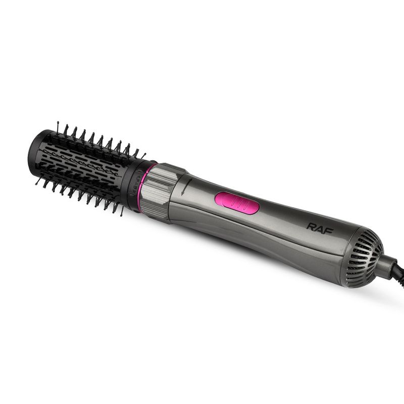 RAF Nuovo asciugacapelli elettrico multifunzionale, piastra per capelli, arricciacapelli, pettine ad aria calda 2 in 1_voghion.com