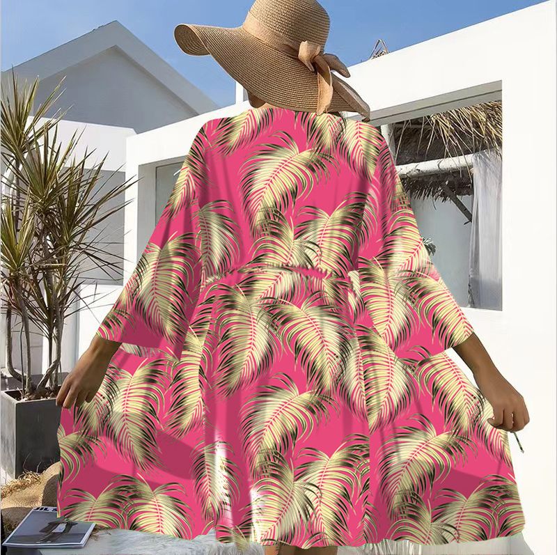 Women's Clothing Bikini Three Piece Swimsuit Long Sleeved Sun Protection Shirt Swimsuit_voghion.com