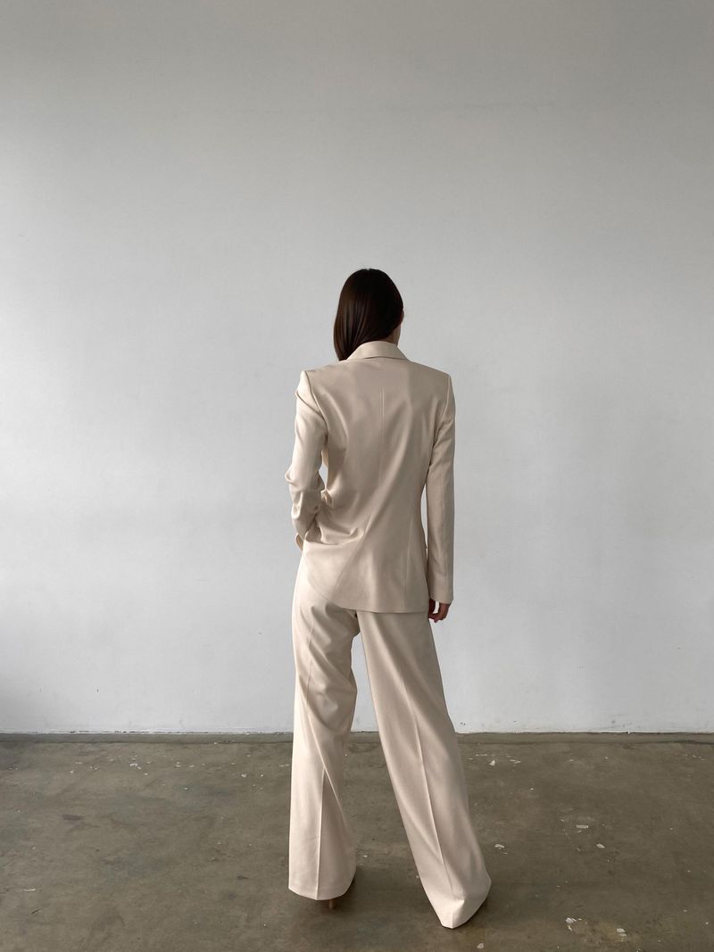 Costume senior à la mode pour femmes, ensemble deux pièces de tempérament_voghion.com