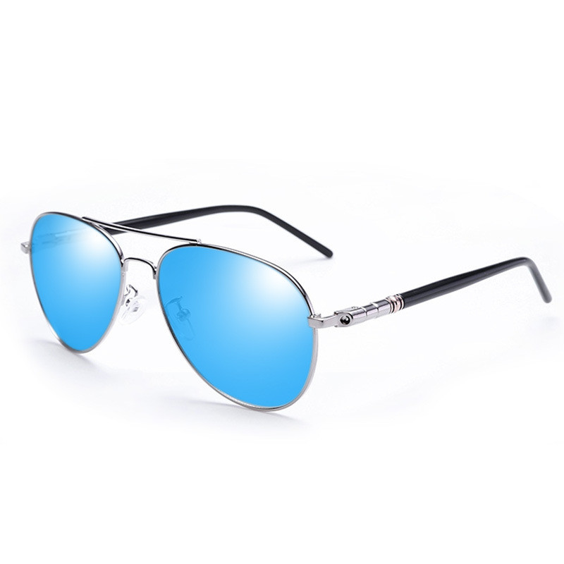 Neuheiten Klassische Polarisierte Sonnenbrille Für Männer Zum Autofahren Retro Metall Angeln Marke Designer Schwarz Pilot Sonnenbrille Männlich UV400 Schutzbrille_voghion.com