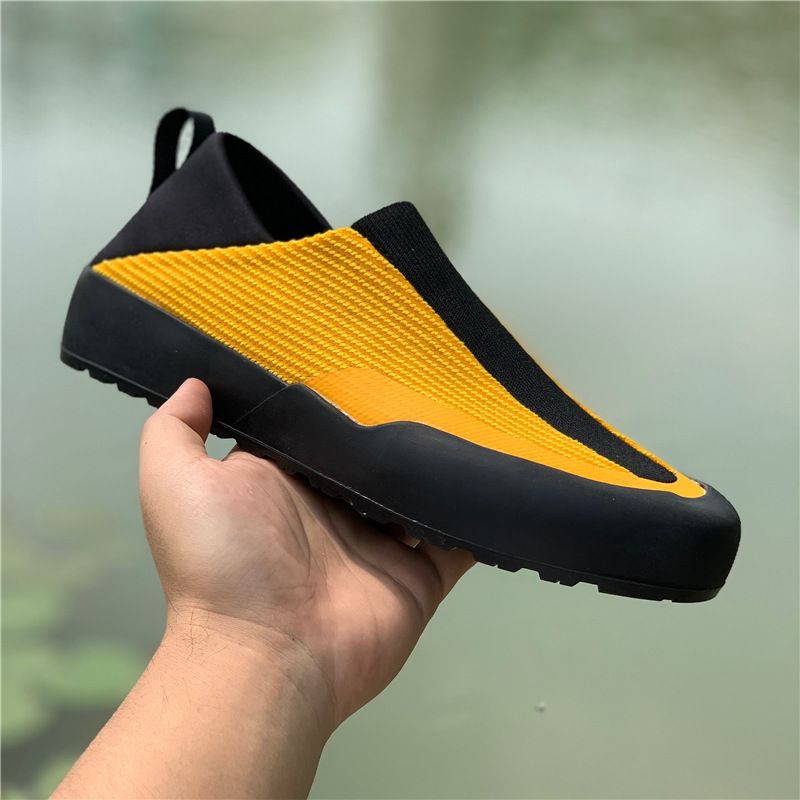 Zapatos Kanye West transpirables, informales, de un solo paso, sin cordones, para senderismo al aire libre, para hombre, primavera y verano_voghion.com