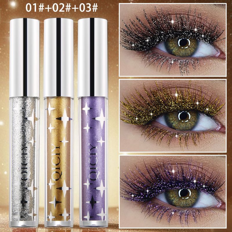 QICIY Pearl Glitter Waterproof Brightening Aegyo-sal Single Color Lidschatten Flüssiges Highlight Make-up_voghion.com