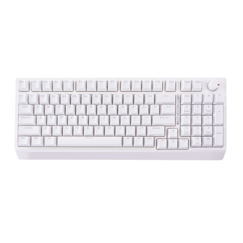 Tastiera meccanica Spirit Key H98 a tre modalità, Bluetooth 2.4G, senza/cablata, luce mista, sostituibile a caldo, periferiche per ufficio e business disponibili in magazzino_voghion.com
