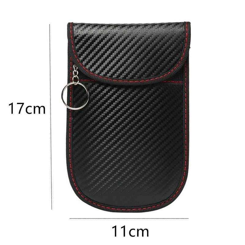 Mobile Phone Signal Car Key Anti-Magnetic Anti-Theft RFID Blocking Storage Bag_voghion.com