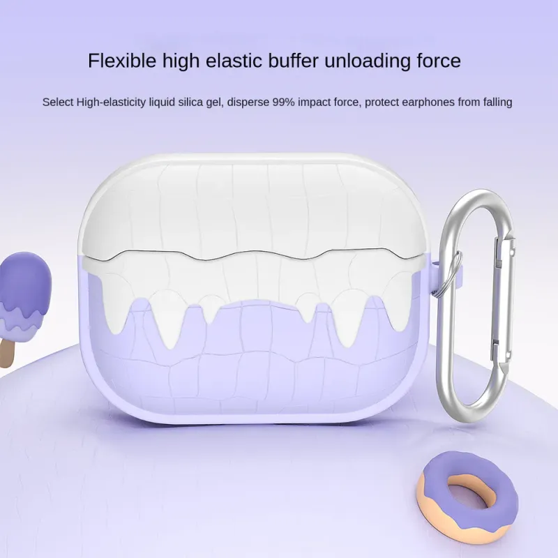 For AirPods Pro 2 Earphone Case, Protective Cover for Airpods Pro, 3, Creative Silicone Soft Headphone Case Shell_voghion.com