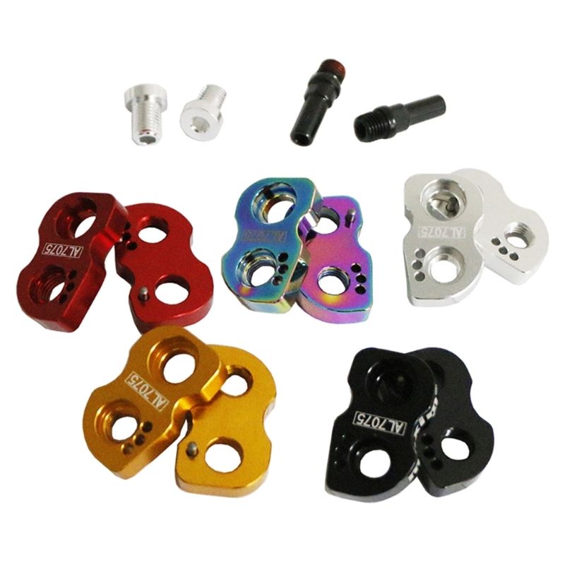 Folding Extension Adapter Set Bike Brake Extenders for Frame or Fork_voghion.com