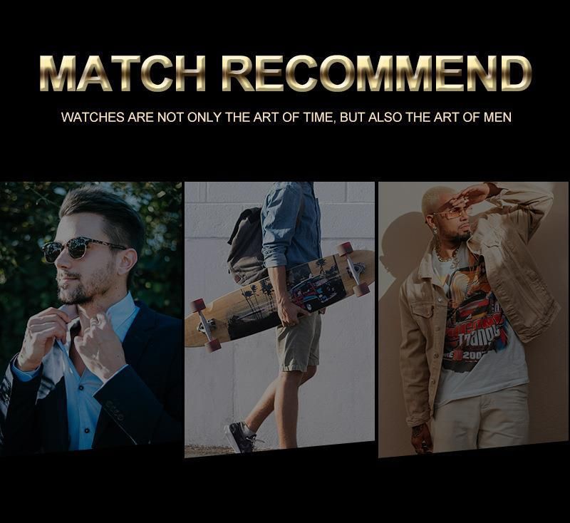 Men's Quartz Watch With Date Display, Luminous Hands, Stainless Steel Band, Water Resistant 30M, Casual Fashion Quartz Watch_voghion.com
