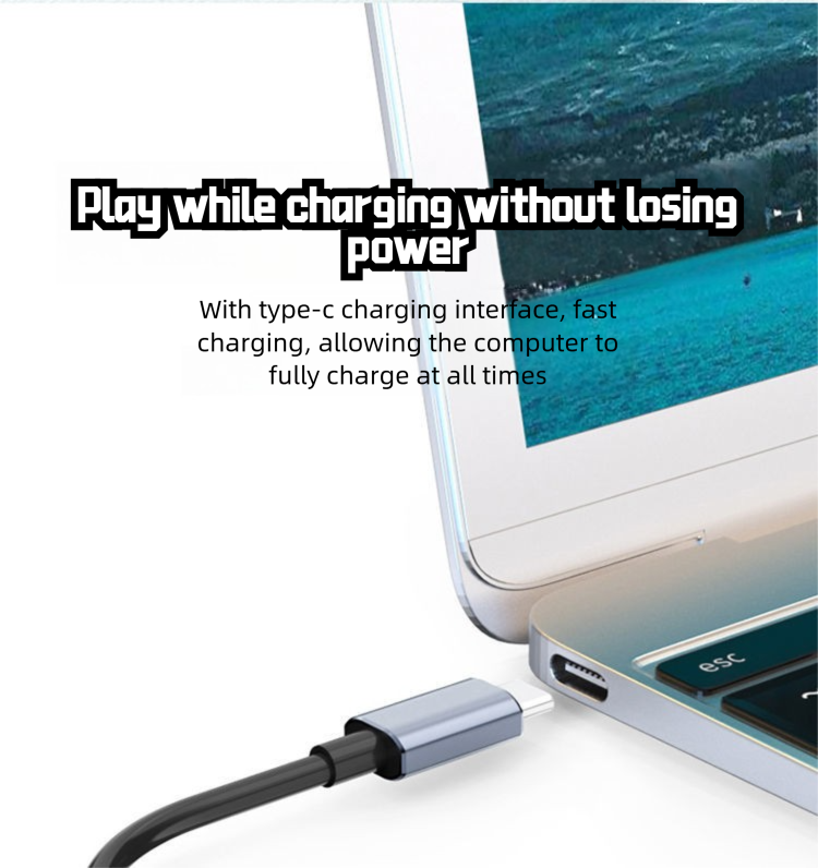 OTG-converter Oplaadbare Type-C mobiele telefoon Tablet Flashdrive Muis Multifunctionele universele 2-in-1 USB-adapter_voghion.com