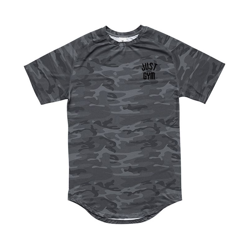 Breathable Quick Drying Outdoor T-shirt Fitness Sports Short Sleeve Men's Casual Top_voghion.com