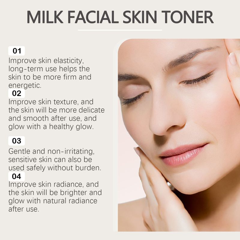 Hoygi Milk Deeply Moisturizes Toning Skin, With Water Temperature Nourishing Properties That Lock In Moisture, Leaving_voghion.com