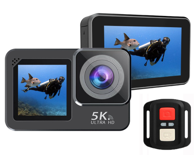 4K-camera voor foto's en video's Gos Pro-kop met wifi-stabilisator 30m waterdichte camcorder_voghion.com