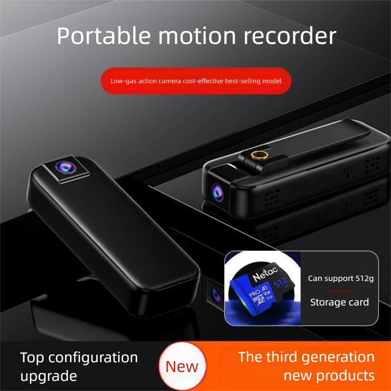 HD Smart Recorder Car 4G Cycling Portable Recording Outdoor Phone Remote Switch One-Key Camera_voghion.com