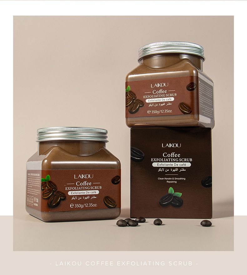 Scrub corpo LAIKOU 350 g - Trattamento esfoliante e levigante per una pelle morbida e luminosa_voghion.com