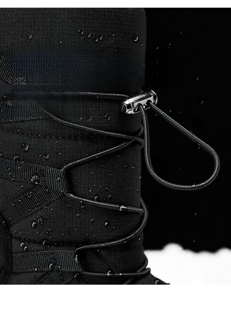 Winter Neue Herrenstiefel aus dickem Wildleder mit hohem Schaft, wasserdicht, schneefest, warme Baumwollstiefel_voghion.com