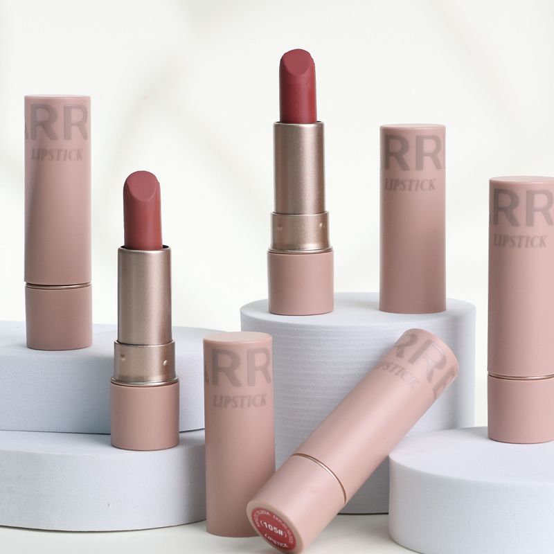 Lippenstift Yingrun Dreifarbiger Antihaft-Lippenstift in der Tasse Ein dreifarbiger, nicht verblassender Antihaft-Lippenstift in der Tasse Dreifarbiger Lippenstift_voghion.com