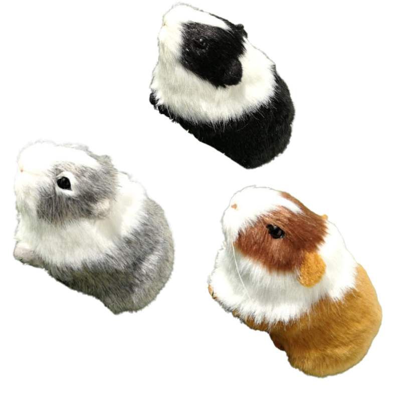 Animal Realistic Toy Model For Kids Tiny Furry Hamster Guinea More And Pig_voghion.com