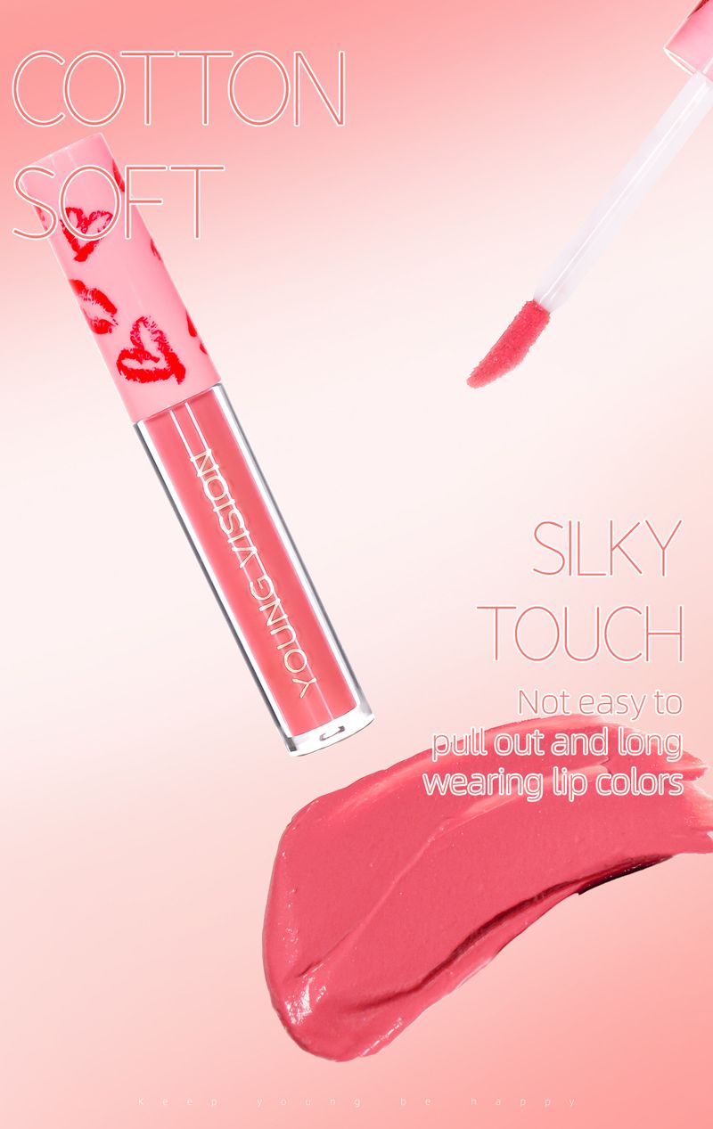 12 Colors Single Matte Velvet Lip Gloss Liquid Lipstick Long-lasting_voghion.com