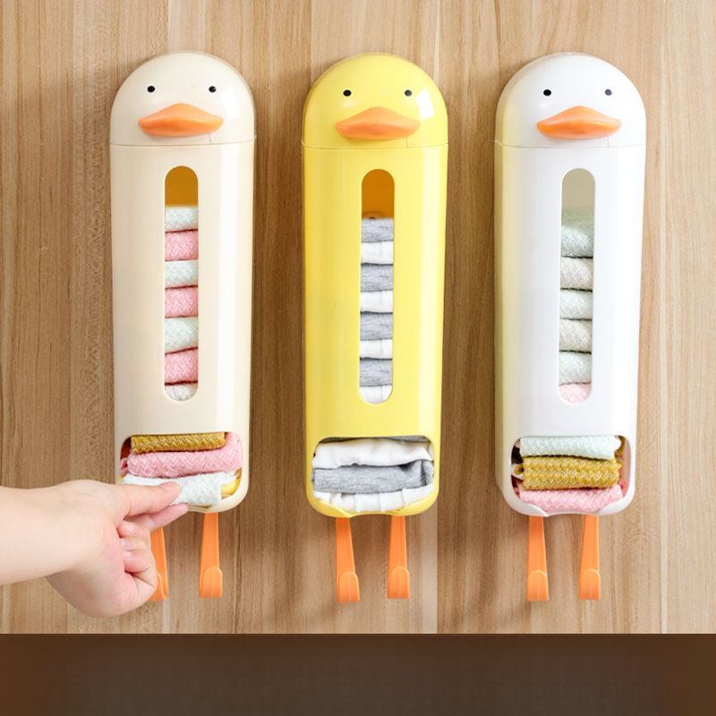 Sock Box, Home Wardrobe, Wall Mounted, Underwear, Underwear Sorting, No Punching Storage Tool, Three In One_voghion.com