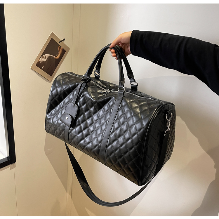 Ny forretningsrejsetaske til mænd med stor kapacitet til at forbedre udseendet, bagagetaske til opbevaring, shopping, sport og fitness til kvinder_voghion.com