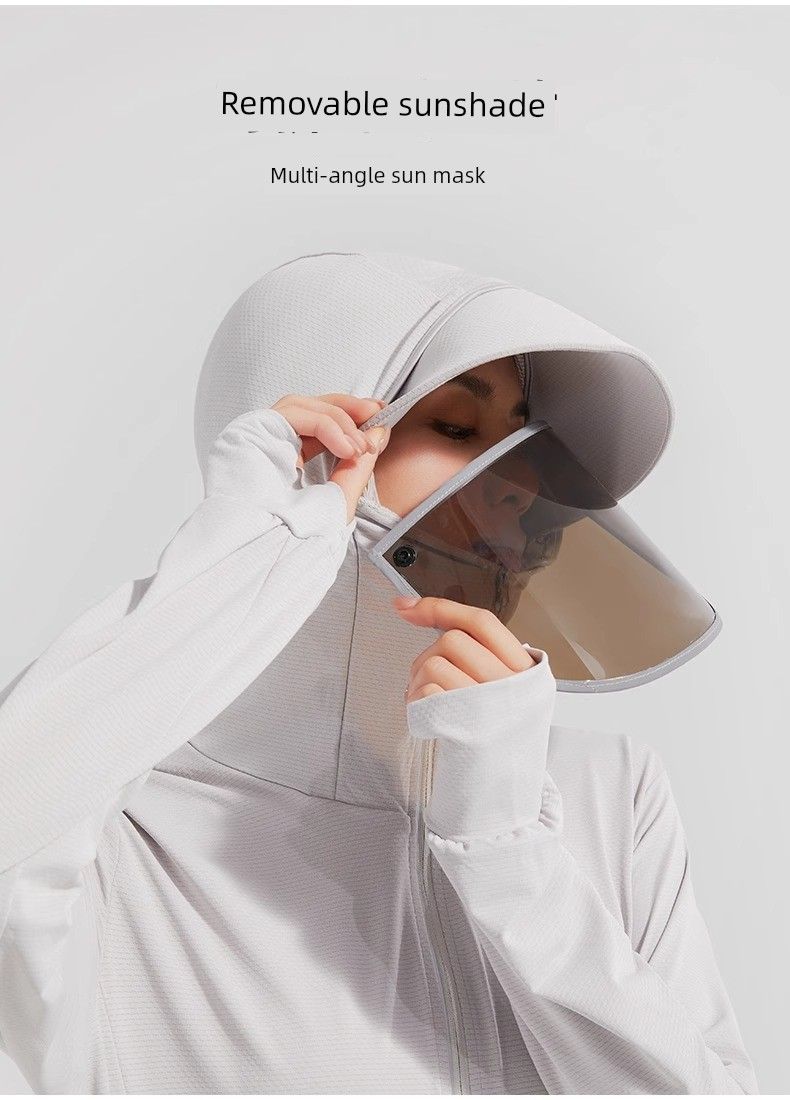 Ice Silk Herren Sommer Leichte Oberbekleidung Sonnenschutzkleidung_voghion.com