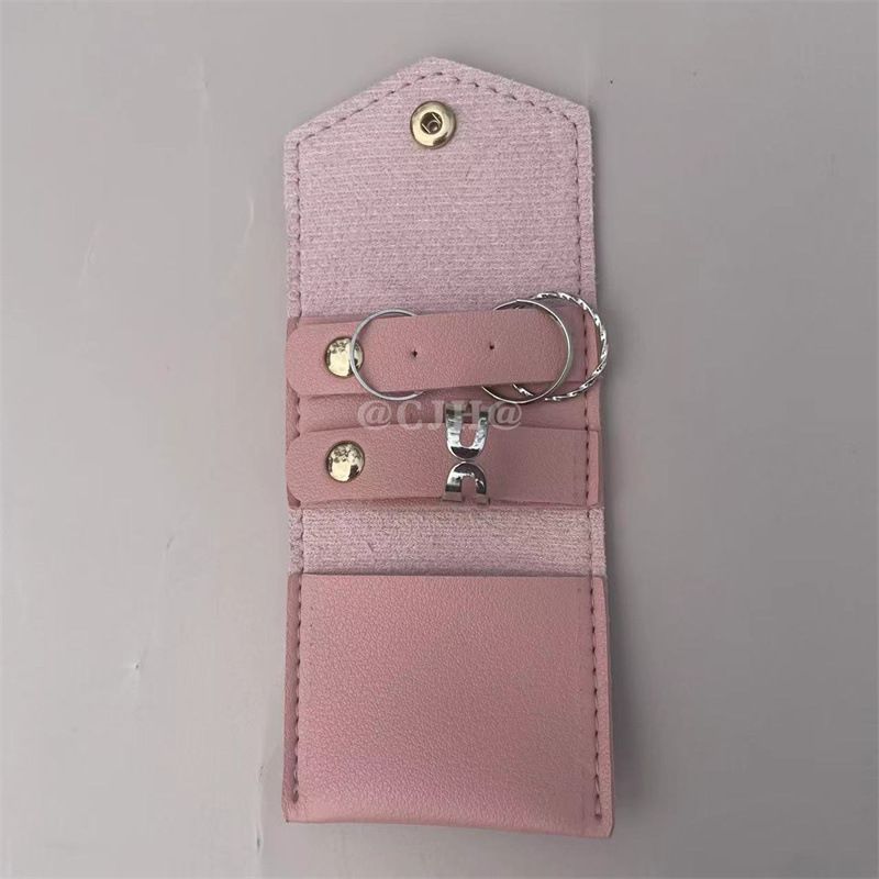 PU lederen mini-sieradentasje, zilvergoud, kleine opbergtas, Palm kleine sieradentasje_voghion.com