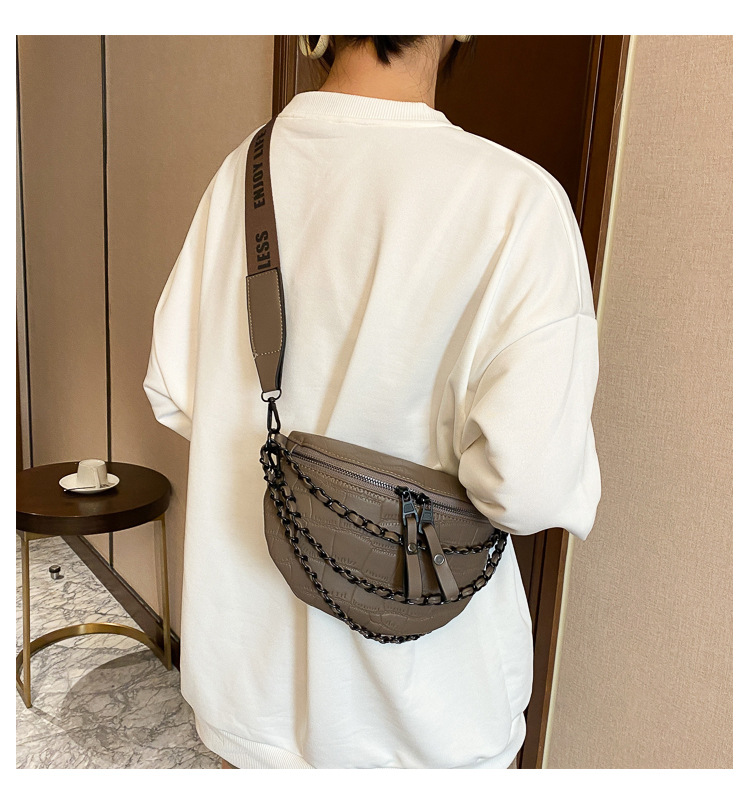 Déi populär kleng Handtasche vun dësem Joer fir Fraen, Summer Ins Broschttasche 2024, nei Moud, Casual, villfälteg, Nische-Crossbody-Tasche, Tailletasche_voghion.com