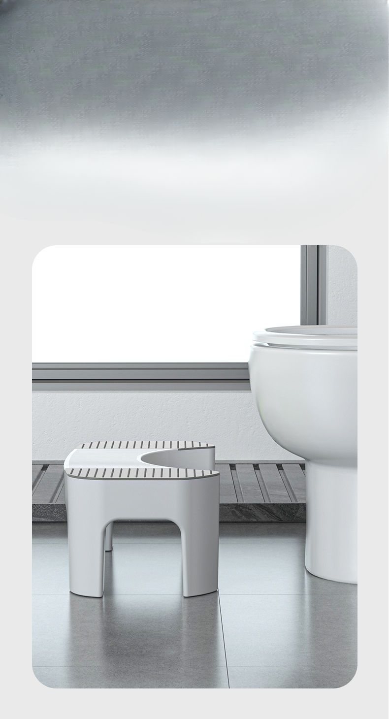 Toiletten-Heimgebrauch, verdicktes, rutschfestes Hockwerkzeug für die Toilette, Toilettenhocker für Kinder und Erwachsene, für Schwangere_voghion.com