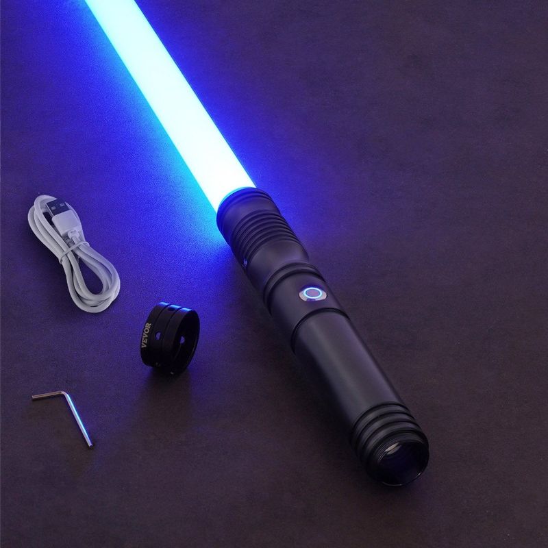 Lightsaber 40 Dueling Sounds Rechargeable RGB Colors Saber 16 12 Light_voghion.com