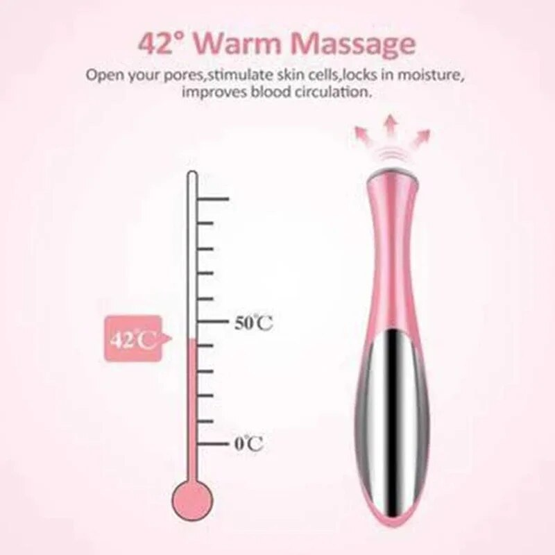 Mini Elektrische Nieuwe Massager Trillingen Dun Gezicht Anti Rimpel Donkere Cirkel Wallen Verwijderen Oogverzorging Tool_voghion.com