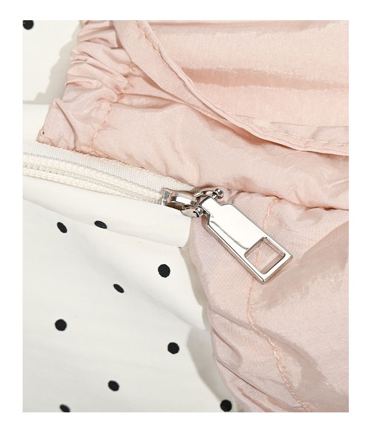 Cute Backpack, Dot Polka Multifunctional 2025 Fall/Winter New Women's Double-Shoulder Bag Versatile Backpack,_voghion.com