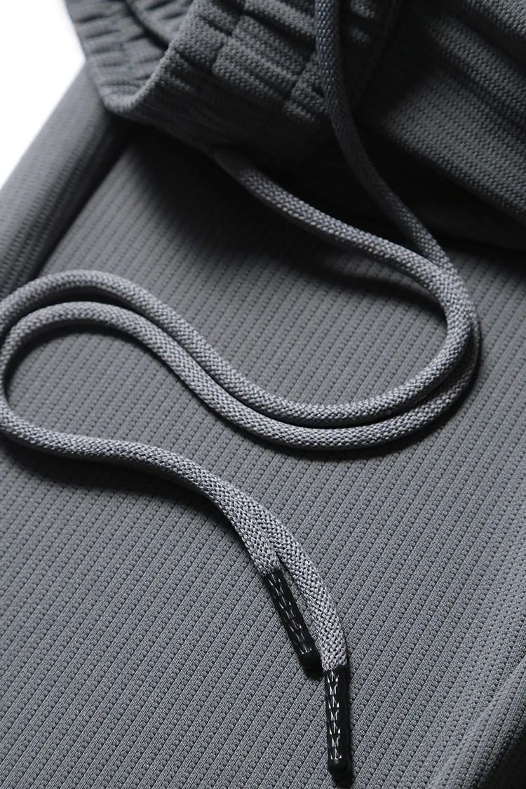 Men's Textured Jogger Pants - Premium Stretch Fabric With Adjustable Drawstring (S-XXL, 3 Colors) | Lightweight & Wrinkle-Resistant_voghion.com