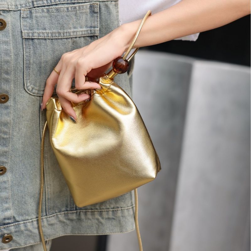 Oryginalna skórzana damska modna, uniwersalna, modna torebka na ramię typu crossbody w kształcie chmury, wykwintna torebka z krowiej skóry, mała torebka na telefon_voghion.com