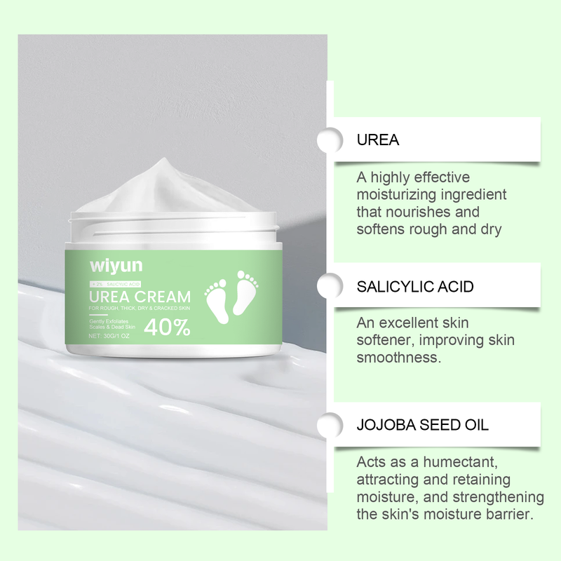Wiyun Hand And Foot Urea Cream Hydrates And Moisturizes Foot Skin To Prevent Cracking And Drying Foot Cream_voghion.com