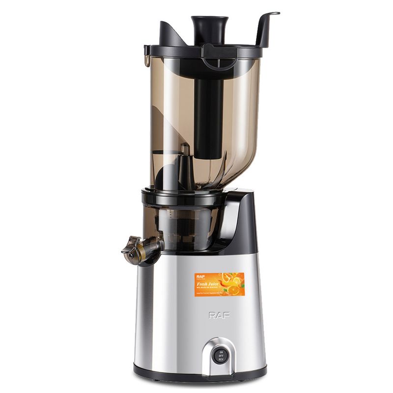 RAF Slow Juicer - With Pulp Separator, Large Caliber No Cutting Needed, Filter For Fruits & Vegetables_voghion.com