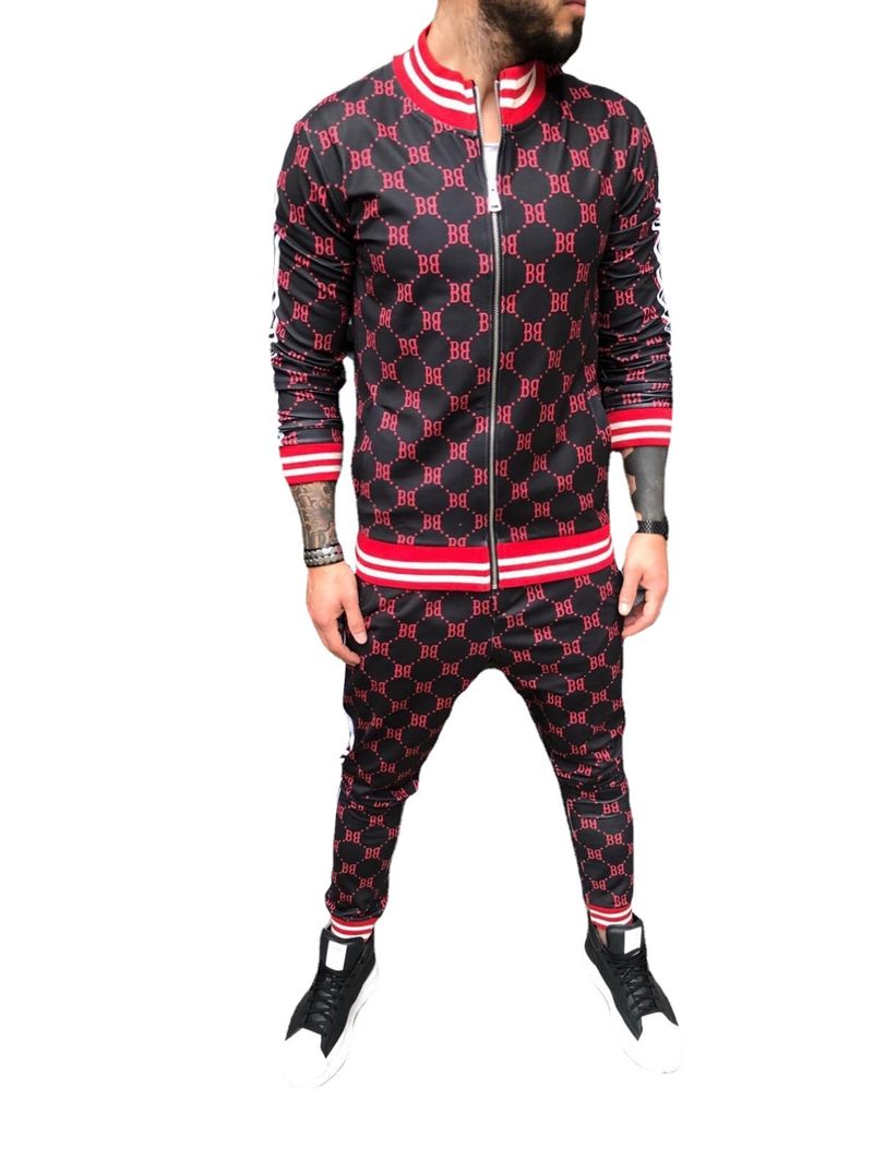 Nuova felpa da uomo casual a righe con cerniera stampata in 3D, alla moda e di marca_voghion.com