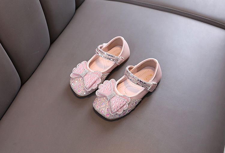 Neu Dame Baby Mädchen Mädchen Prinzessin Diamant Einzelnen Schuh Schuhe Dance_voghion.com