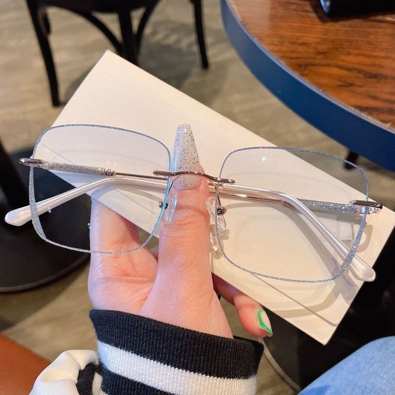New style reading glasses fashion ladies starlight anti blue light reading glasses vibrato reading glasses eye protection_voghion.com