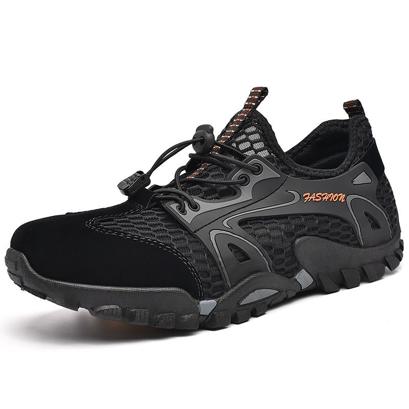 Herren 2025 Sommer Neue Mesh Atmungsaktiv Casual Wandern Outdoor Wasser Trekking Schuhe_voghion.com