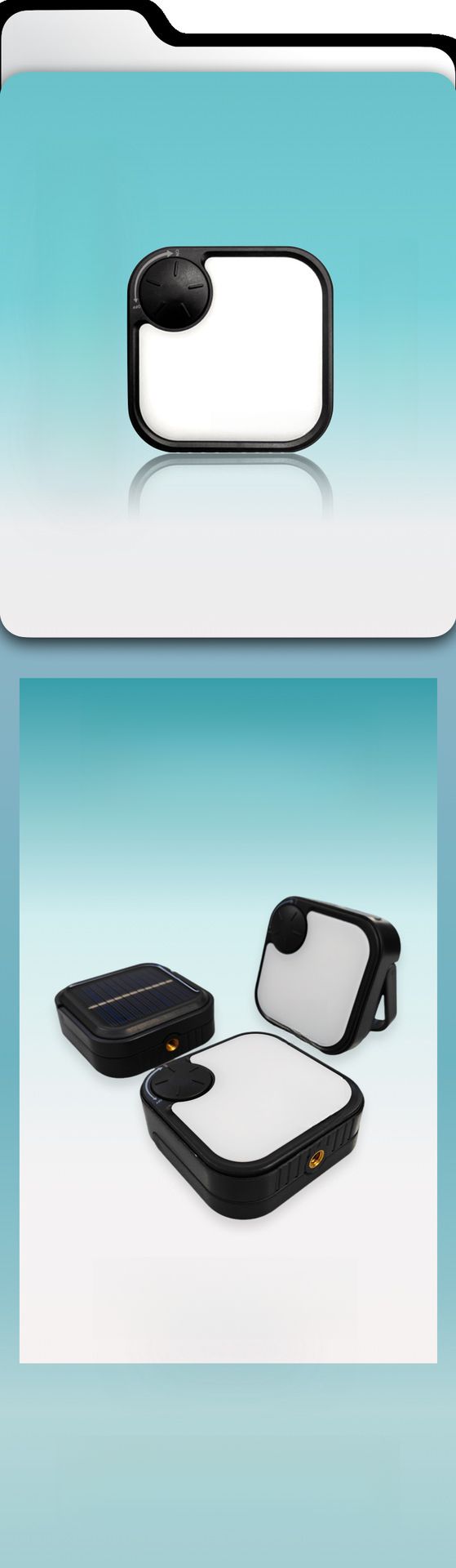 Outdoor Portable Multi-Function Emergency Solar Charging High Brightness Tent Stepless Dimming Small Square Box Camping_voghion.com