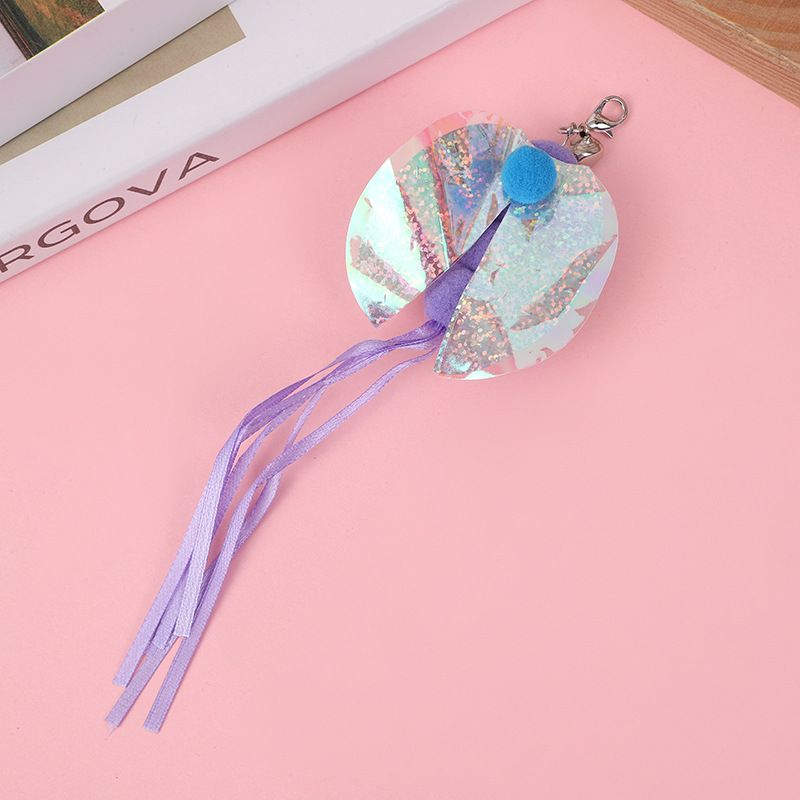 Wand Butterfly Dragonfly Ladybug Bee Replacement Heads Toy Cat Teaser Bell Tassel Bagged_voghion.com