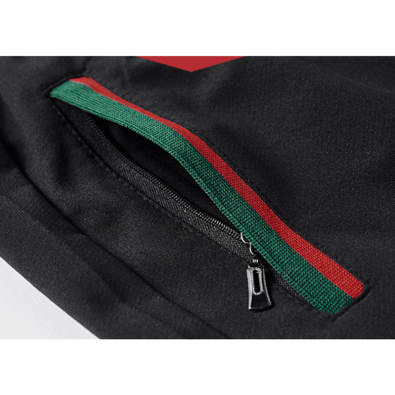 2023 novo conjunto de primavera moda masculina bordado pequena abelha conjunto masculino_voghion.com