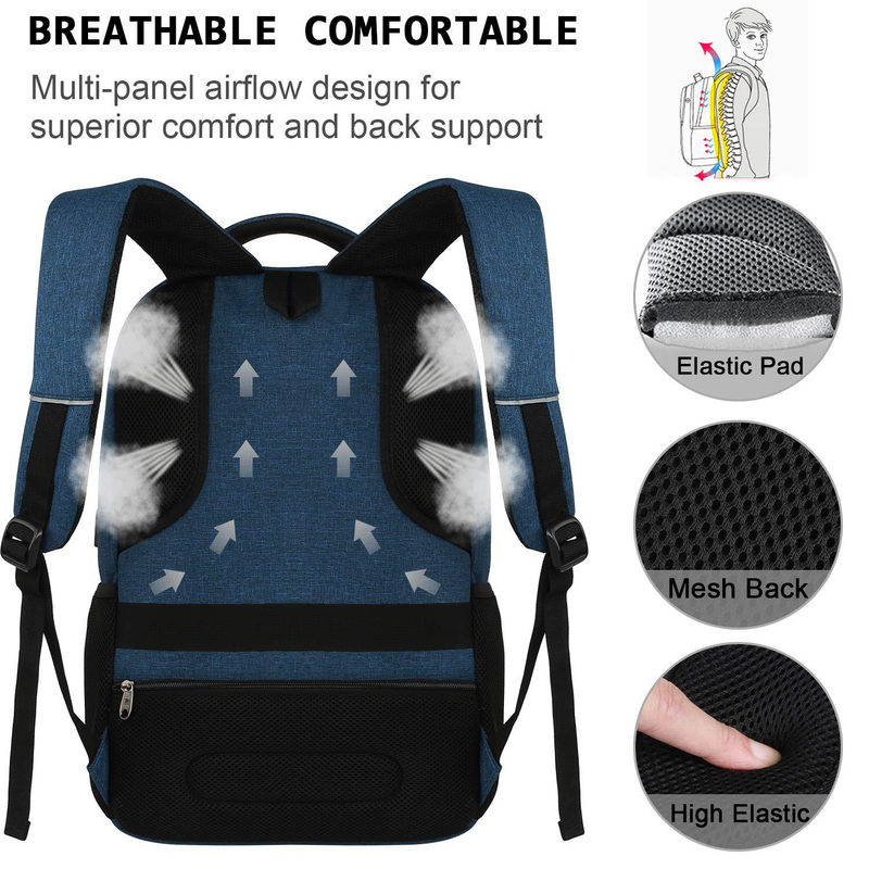 mochila de computador mochila masculina grande capacidade multifuncional viagem notebook bolsa de computador empresarial_voghion.com