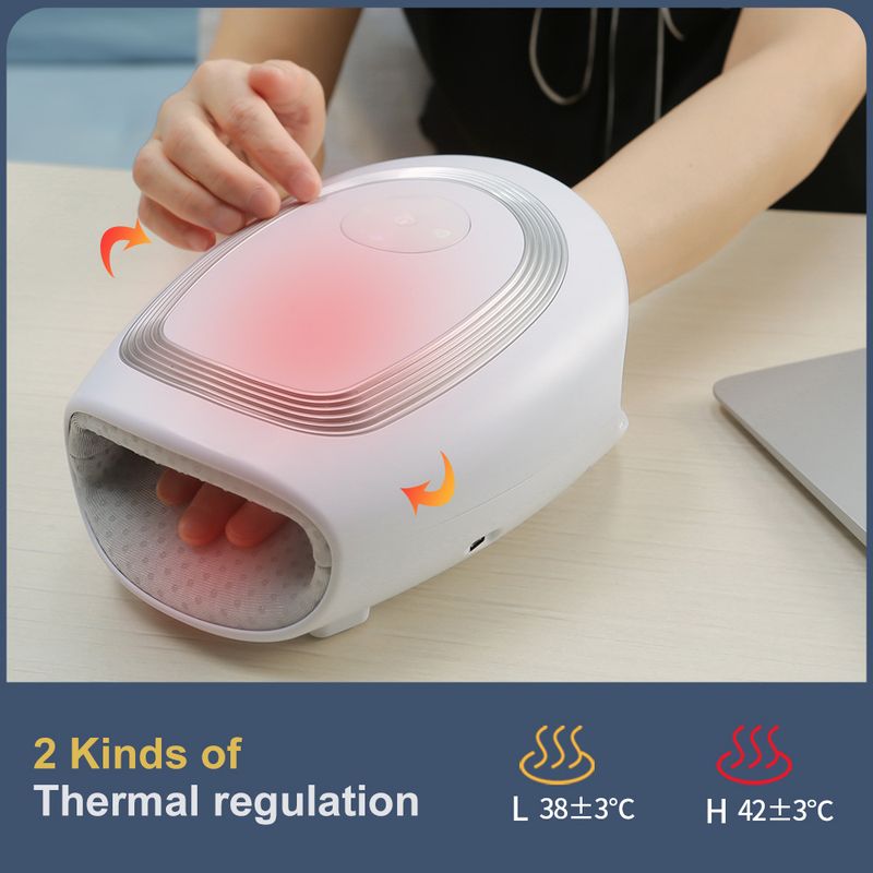 New hand electric multifunctional hot compress kneading palm and finger joint massager_voghion.com