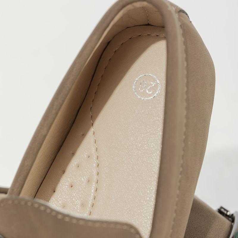 Boys' Lightweight Slip-On Loafer Shoes Comfortable Non-Slip Flats for Wedding Party - All Seasons_voghion.com