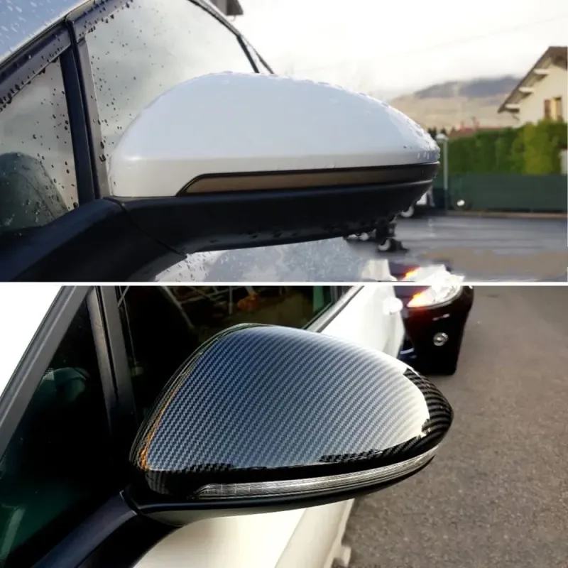 Spiegelabdeckung aus Kuelestoff fir VW Golf MK7.5 MK7 GTI 7 7.5 Rline R VII MKVII Sportswagen Sports Van E-Golf 2013-2019 Ersatz_voghion.com