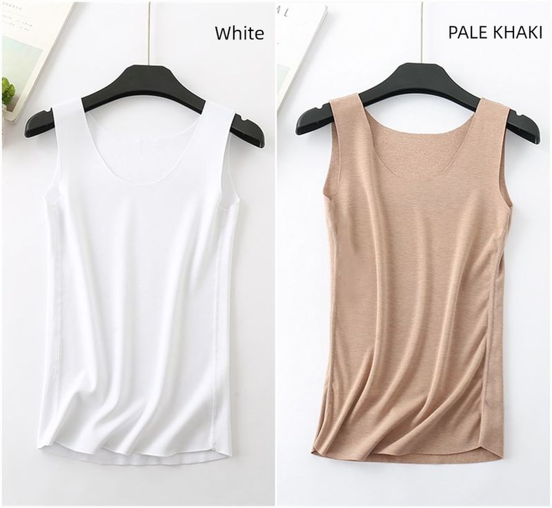 Canottiera calda invernale No Trace con scollo rotondo spesso_voghion.com